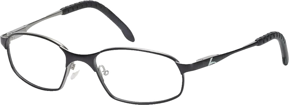 ONGUARD OGZ87-2+ C9Z BLACK SILVER SAFETY GLASSES ANSI EN166 Z87.2 57-18-130